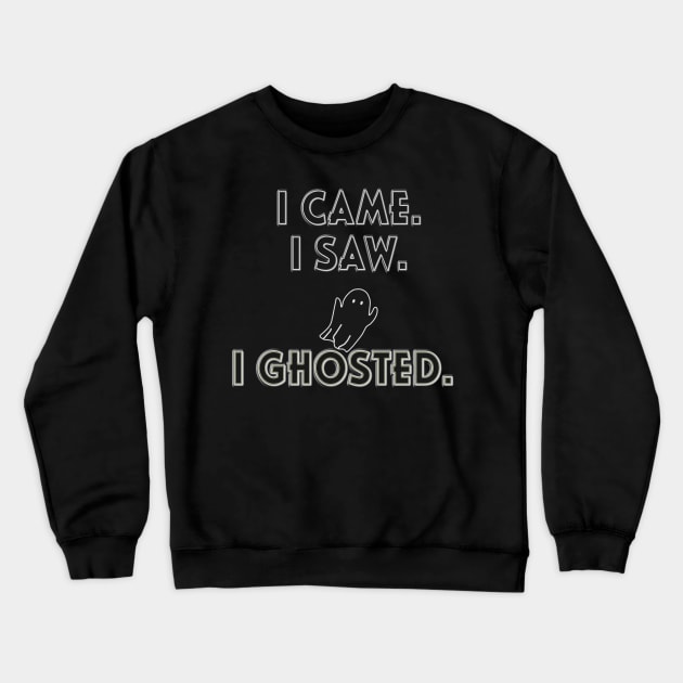 Ghosted Crewneck Sweatshirt by SCL1CocoDesigns